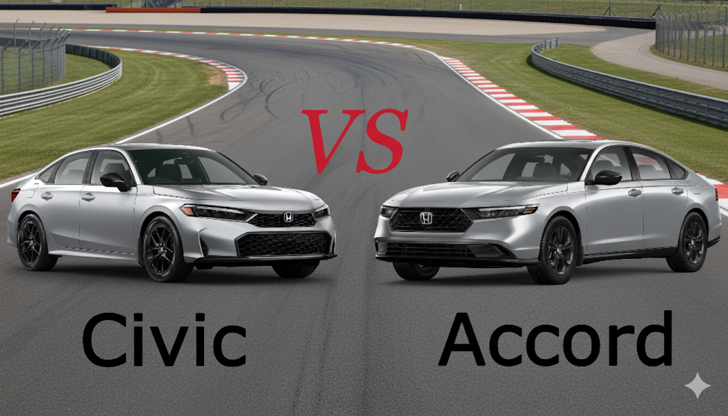 Honda Accord vs Honda Civic: A Detailed Comparison for 2026 Buyers