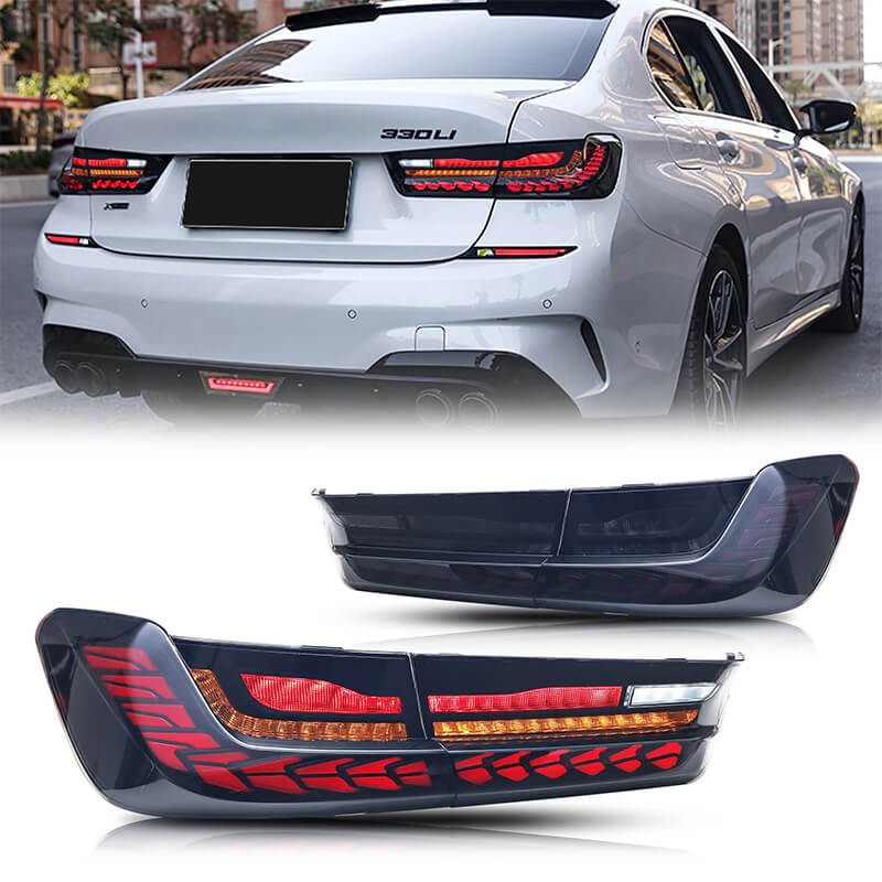 BMW 3 Series 19-26 Smoked Tail Lights