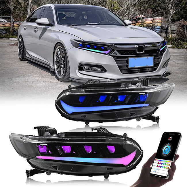 Honda Accord Sedan 18-22 Headlights
