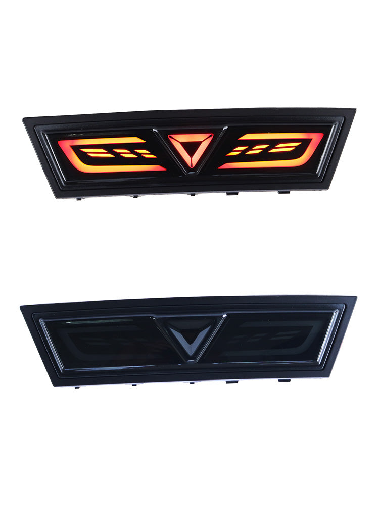  led tail light bars with light on and off