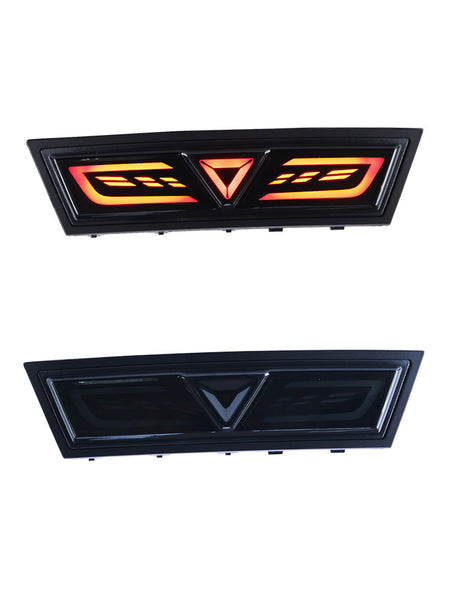  led tail light bars with light on and off