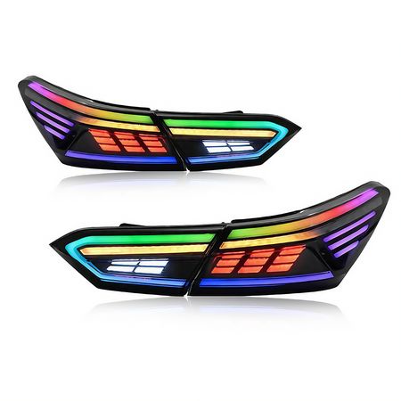 Toyota Camry 2018-2024 Rectilinear Tail lights - ClutchBlaze