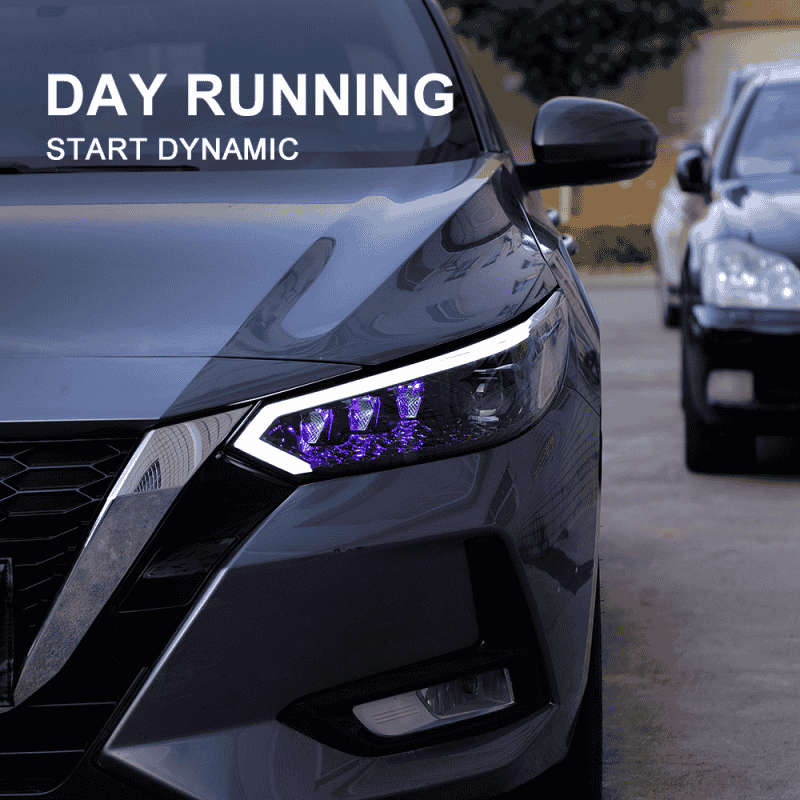 Nissan Sylphy/Sentra 20-25 Headlights W/O Rotating Lenses