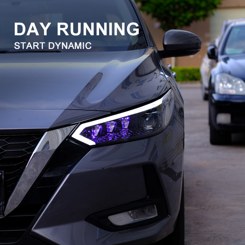 Nissan Sylphy/Sentra 20-25 Headlights with Rotating Lenses