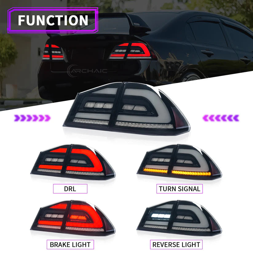 Honda Civic Type R 2007-2011 Tail Lights