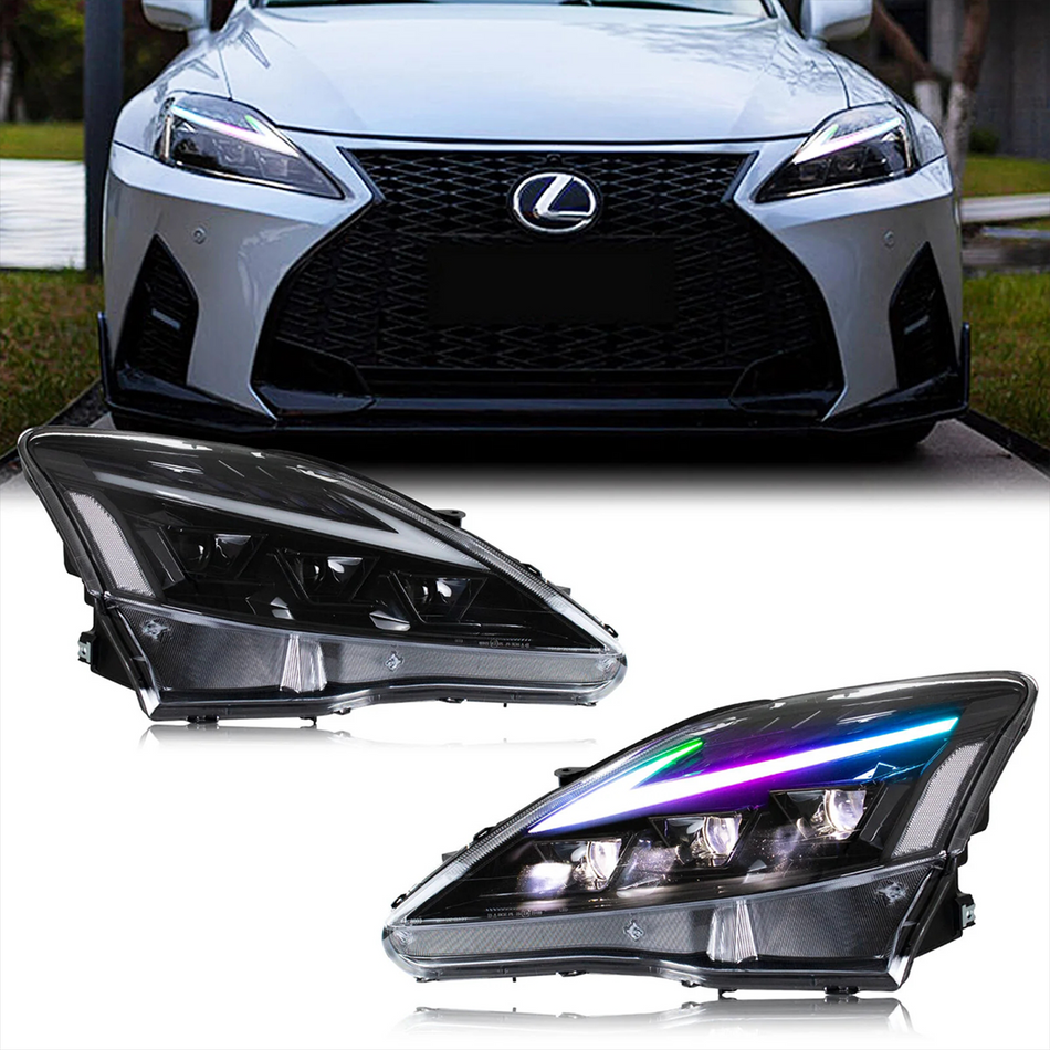 Lexus IS 06-12 RGB Headlights