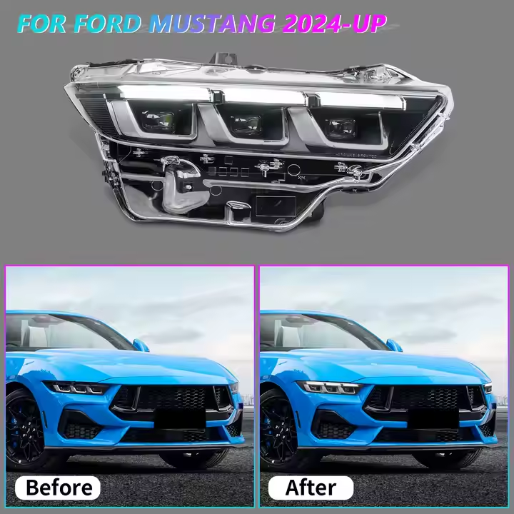 Ford Mustang 24-26 Headlights