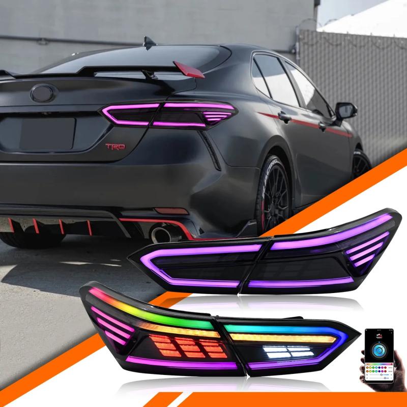 Toyota Camry 2018-2024 Rectilinear Tail lights