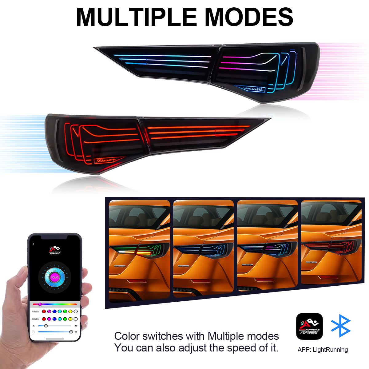 Nissan Sentra 2020-2025 PulseRay Tail Lights - ClutchBlaze