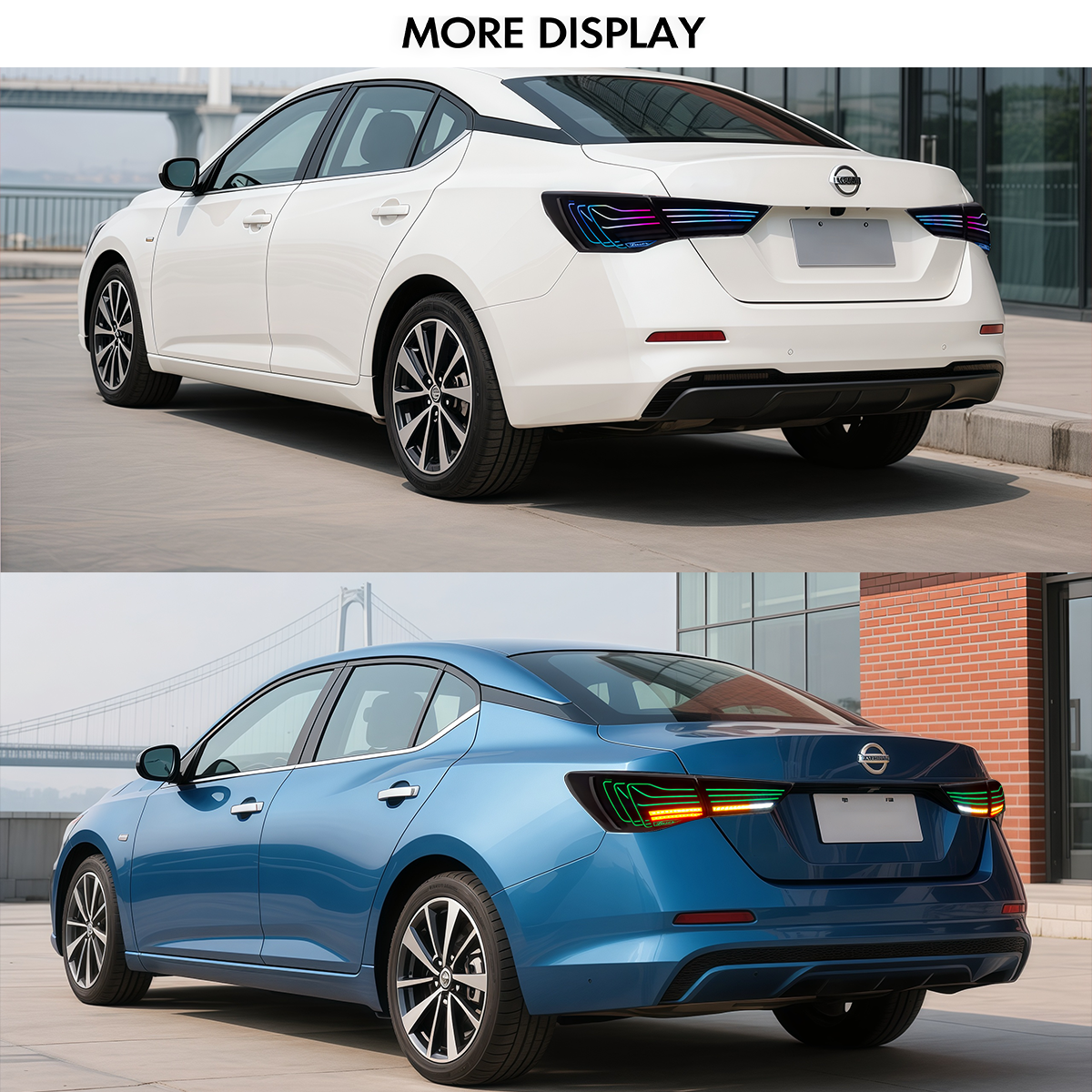 Nissan Sentra 2020-2025 PulseRay Tail Lights - ClutchBlaze