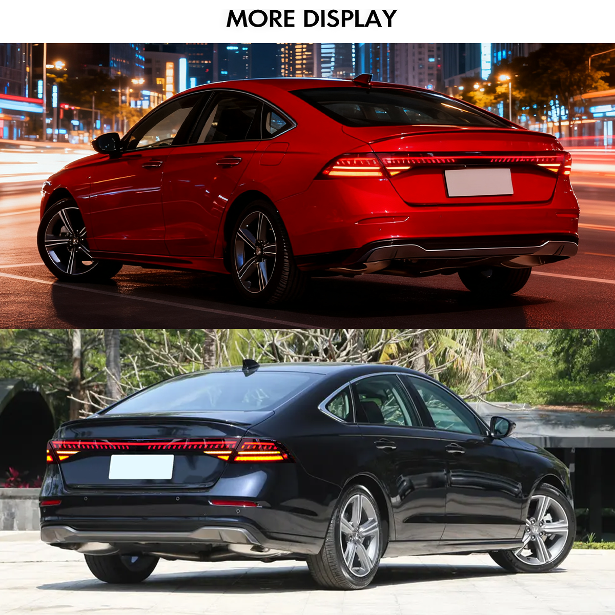 Honda Accord 2023-2026 Smoked Tail Lights - ClutchBlaze