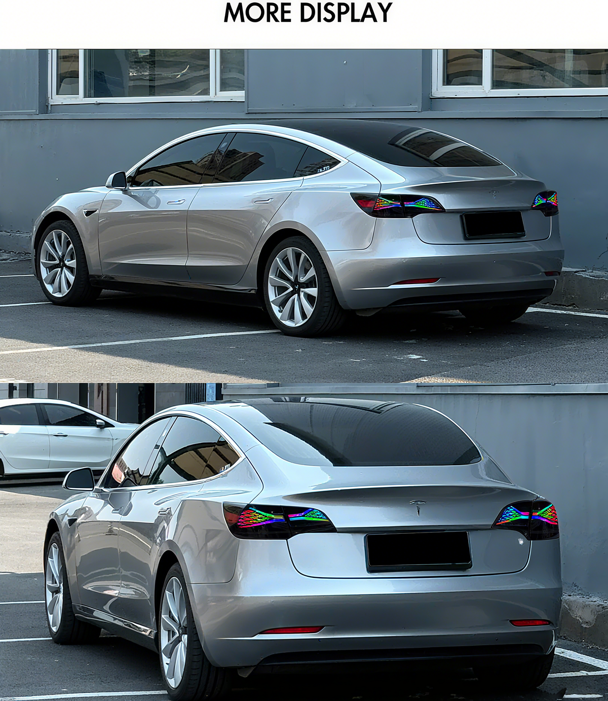 Tesla Model 3/Y 2020-2024 RGB Tail Lights - ClutchBlaze