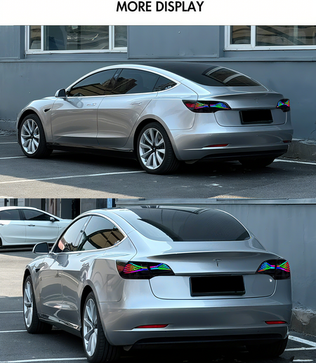 Tesla Model 3/Y 2020-2024 RGB Tail Lights - ClutchBlaze