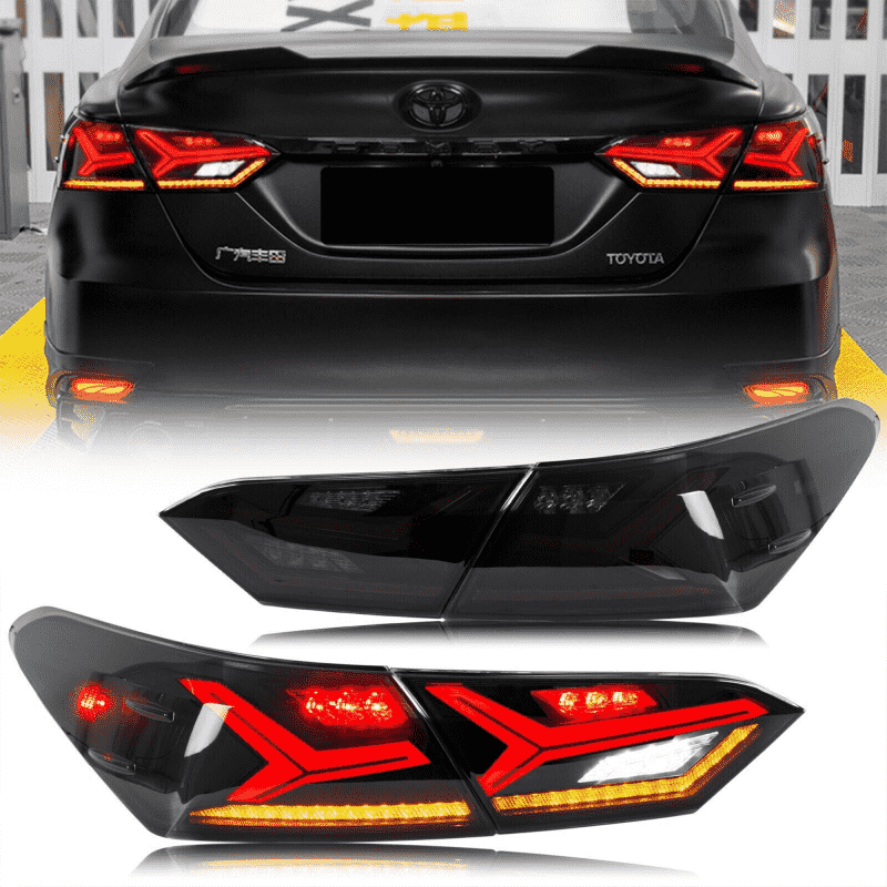 Toyota Camry 2018-2024 Fish Bone Tail Lights
