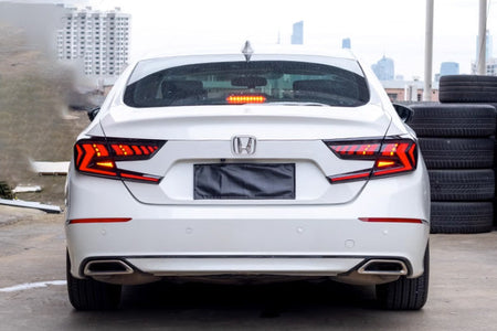 Honda Accord Tail lights look in a car