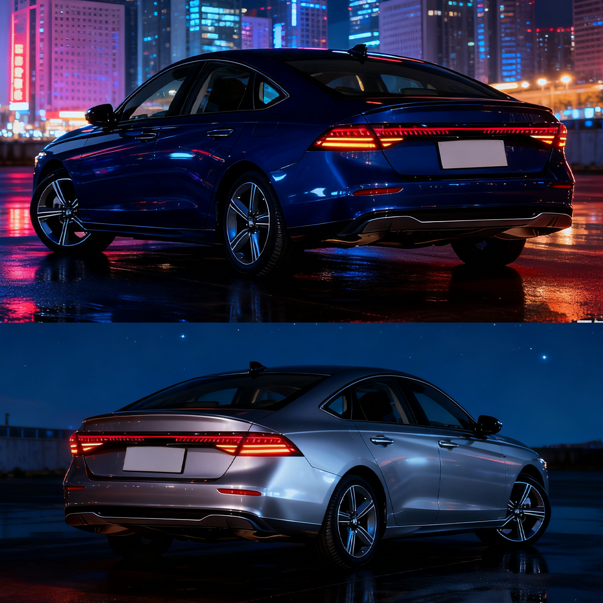 Honda Accord 2023-2026 Smoked Tail Lights - ClutchBlaze