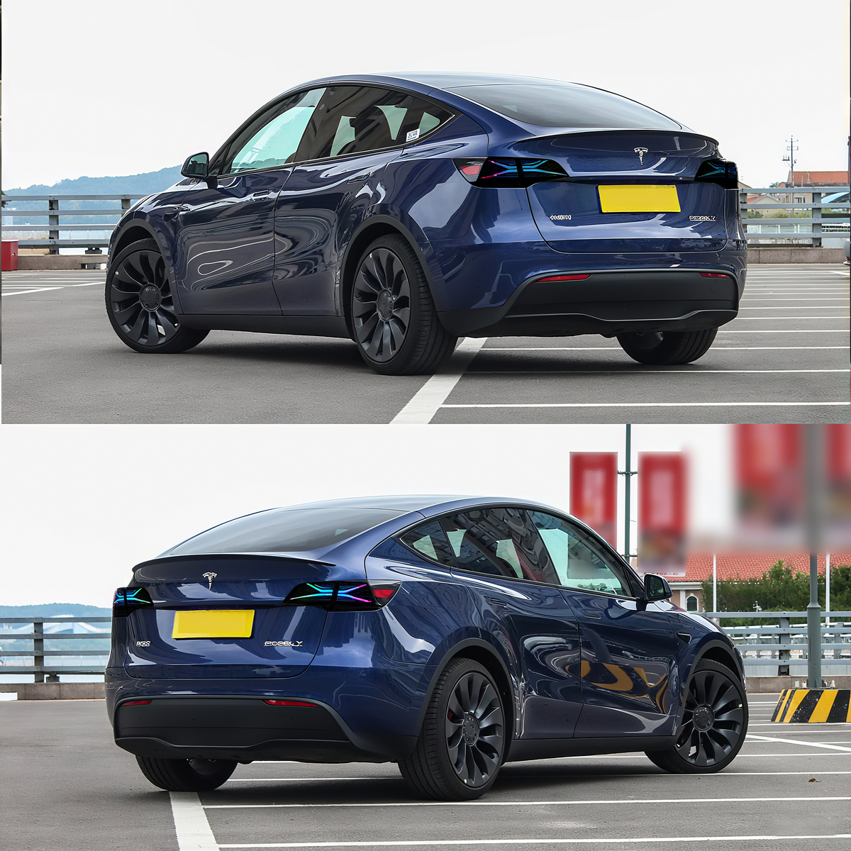 Tesla Model 3/Y 2020-2024 RGB Tail Lights - ClutchBlaze