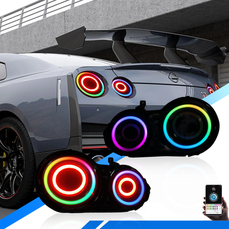 Nissan GT-R R35 2009-2025 Tail Lights - ClutchBlaze