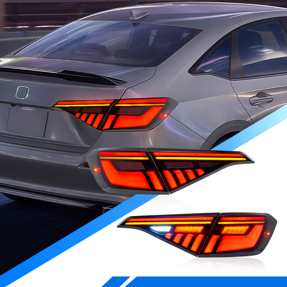 Honda Civic Sedan 22-26 Tail Lights