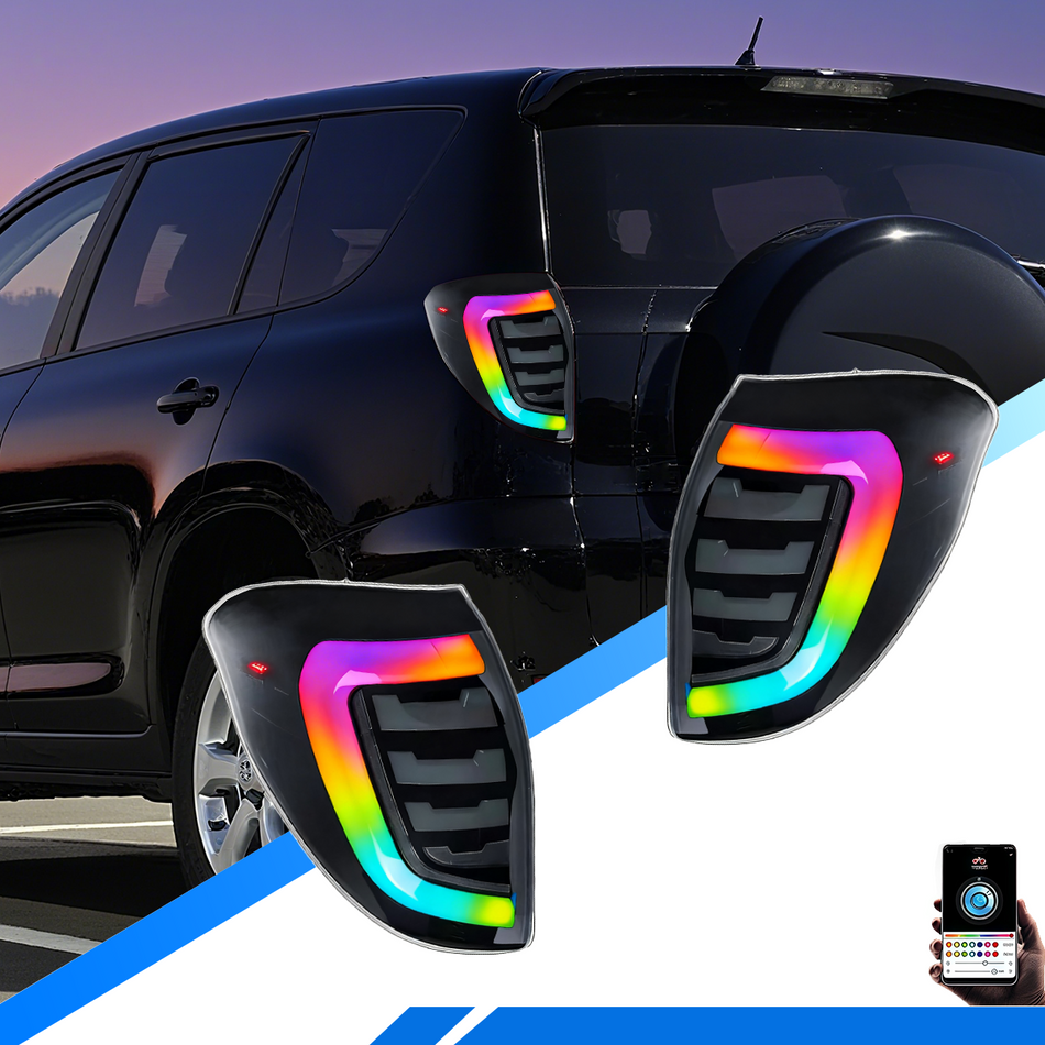 Toyota RAV4 2005-2012 Smoked Tail Lights