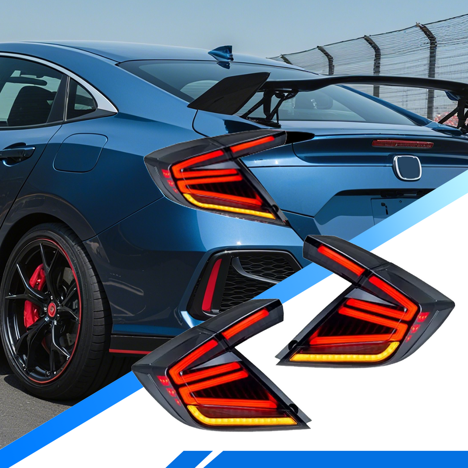 Luces traseras del Honda Civic Hatchback 16-21