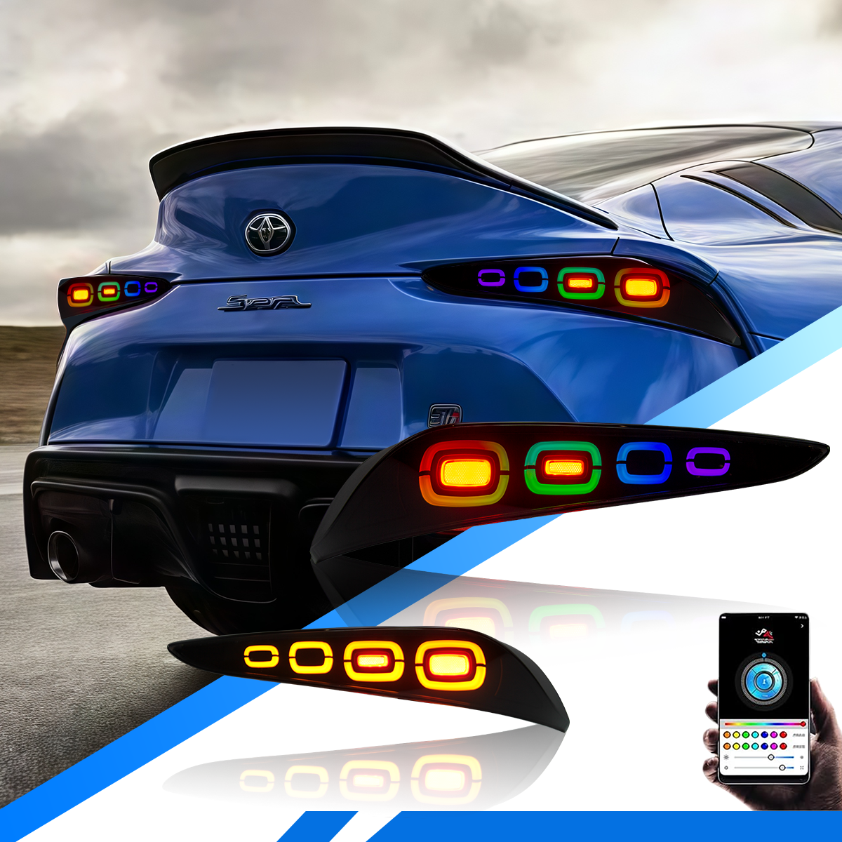 Toyota Supra 2020-2026 Tail Lights - ClutchBlaze