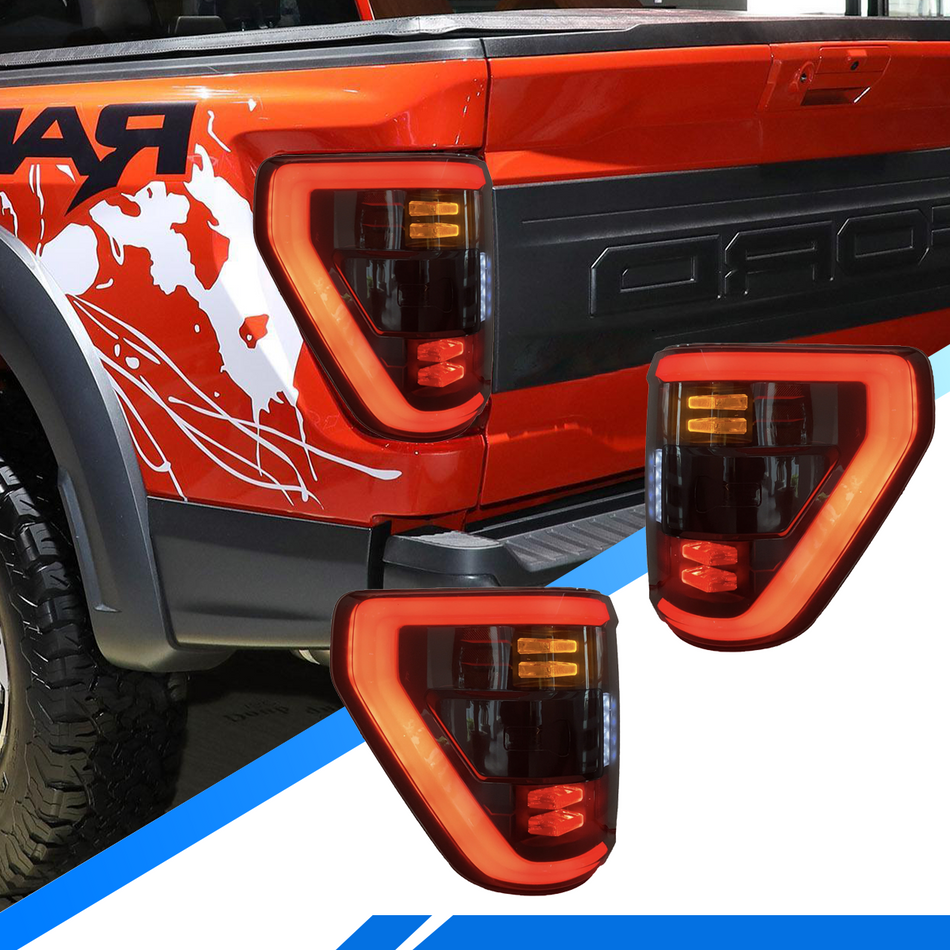 Ford F-150 21-25 Smoked Tail Lights