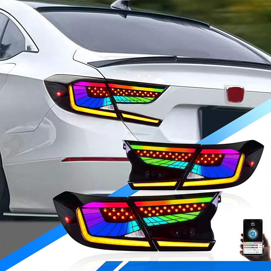 Honda Accord 2018-2022 Starry Sky Tail Lights