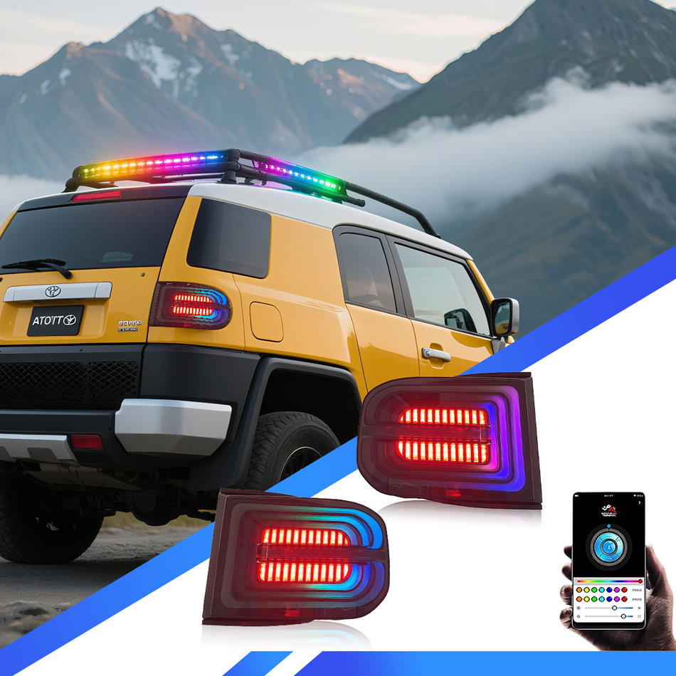 Toyota FJ Cruiser 2007-2023 Tail Lights
