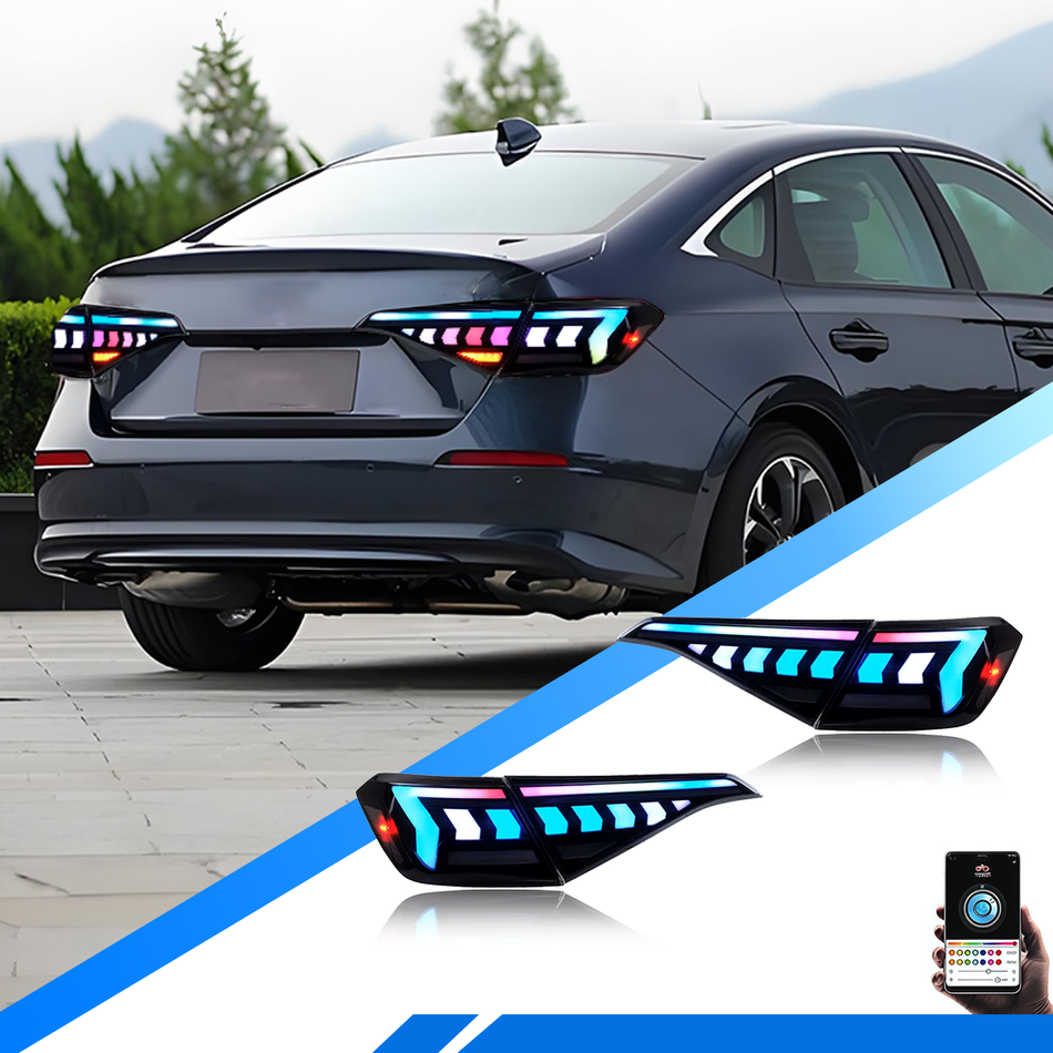 Honda Civic Sedan 2022-2026 Tail Lights
