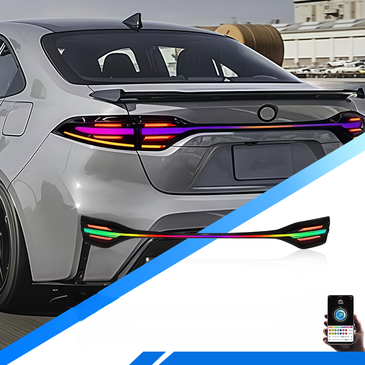 Toyota Corolla 2019-2024 Tail Lights - ClutchBlaze