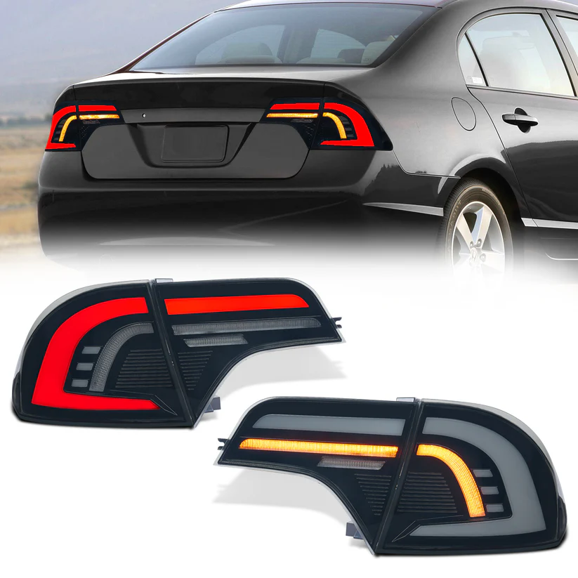Honda Civic Sedan 2006-2011 Tail Lights