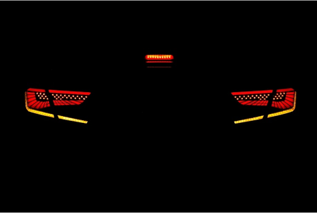 Honda Accord 18-19 Tail lights effecta at night