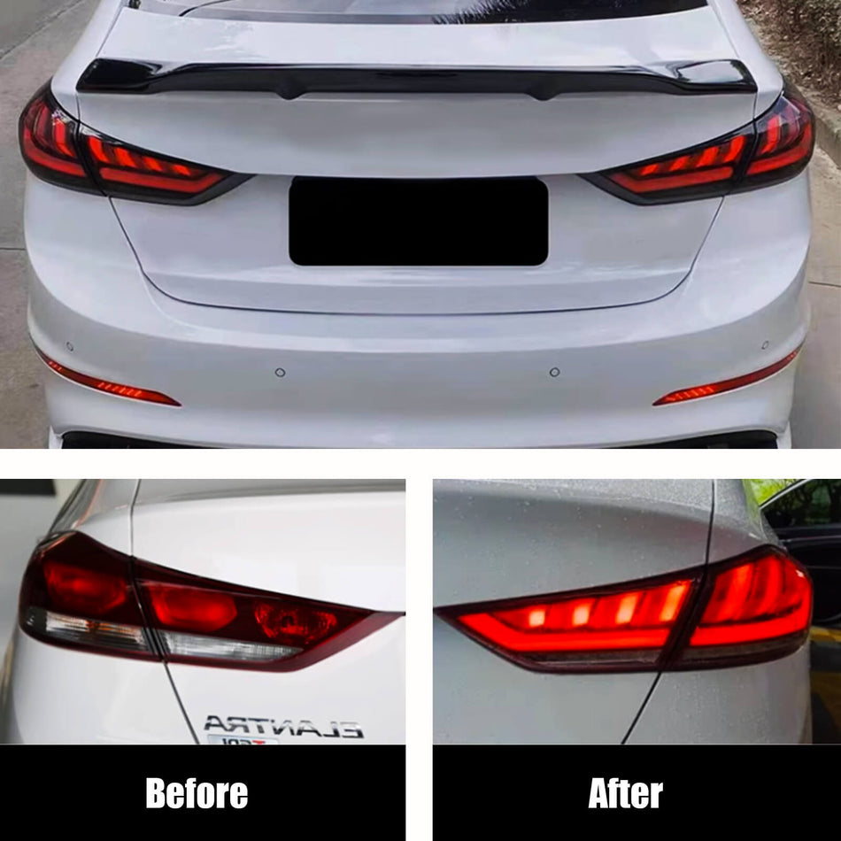 Hyundai Elantra 16-18 Tail Lights
