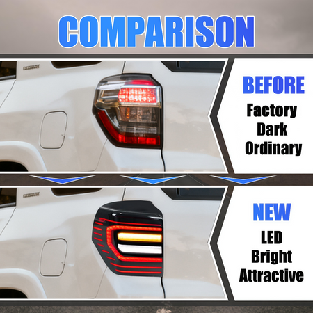 Toyota 4Runner 2010-2024 Tail Lights - ClutchBlaze