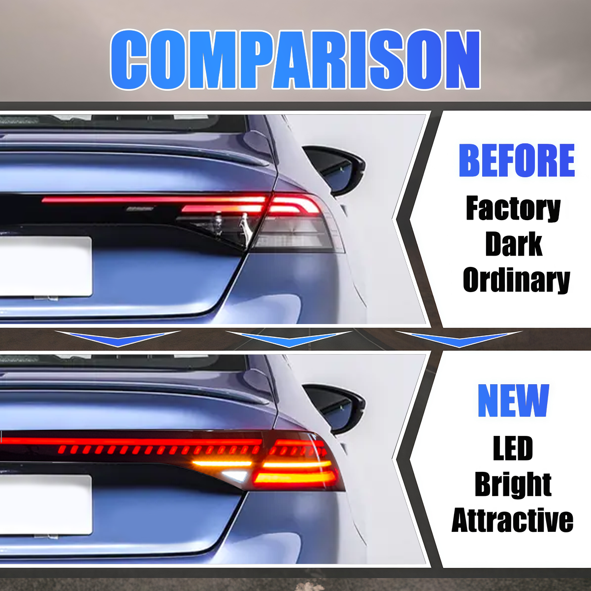 Honda Accord 2023-2026 Smoked Tail Lights - ClutchBlaze