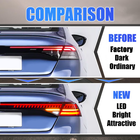 Honda Accord 2023-2026 Smoked Tail Lights - ClutchBlaze