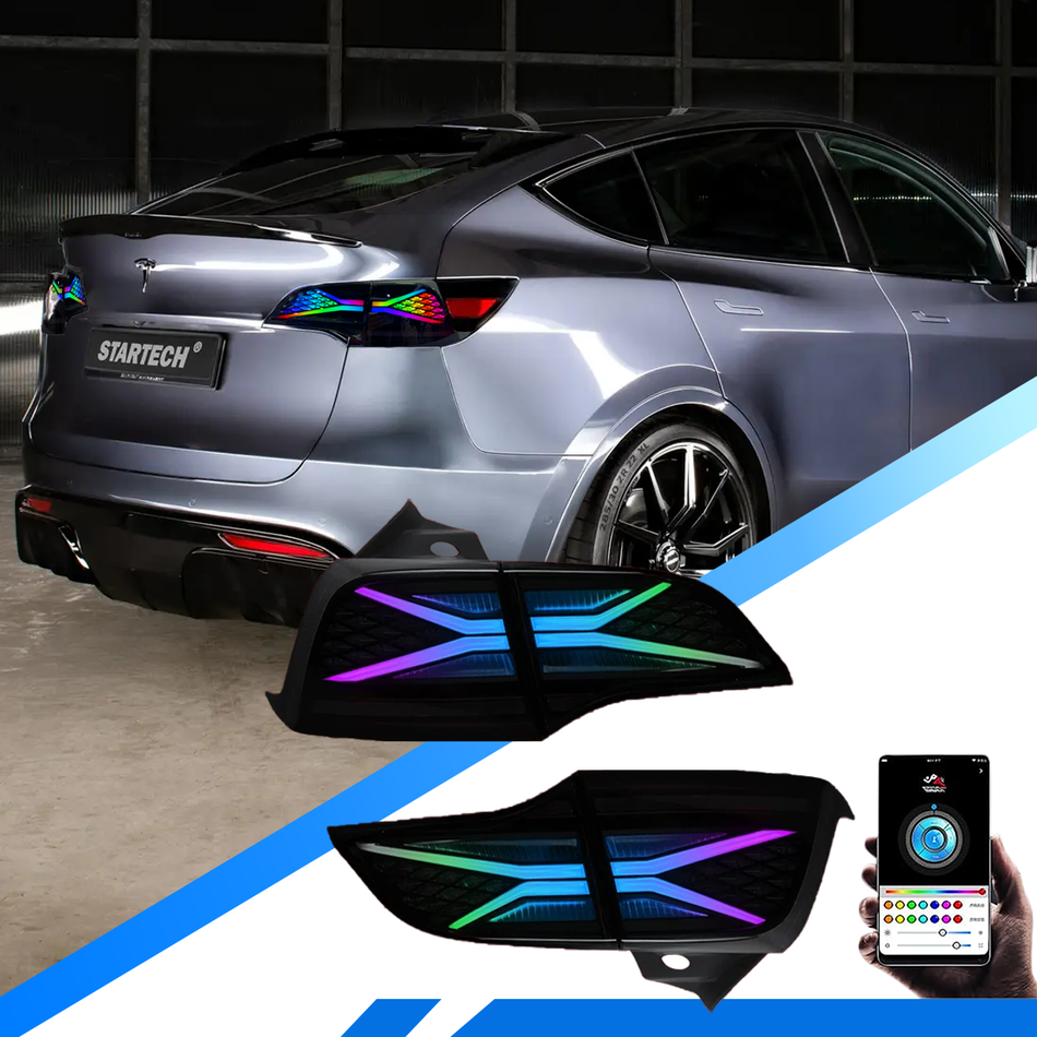 Tesla Model 3/Y 2020-2024 RGB Tail Lights