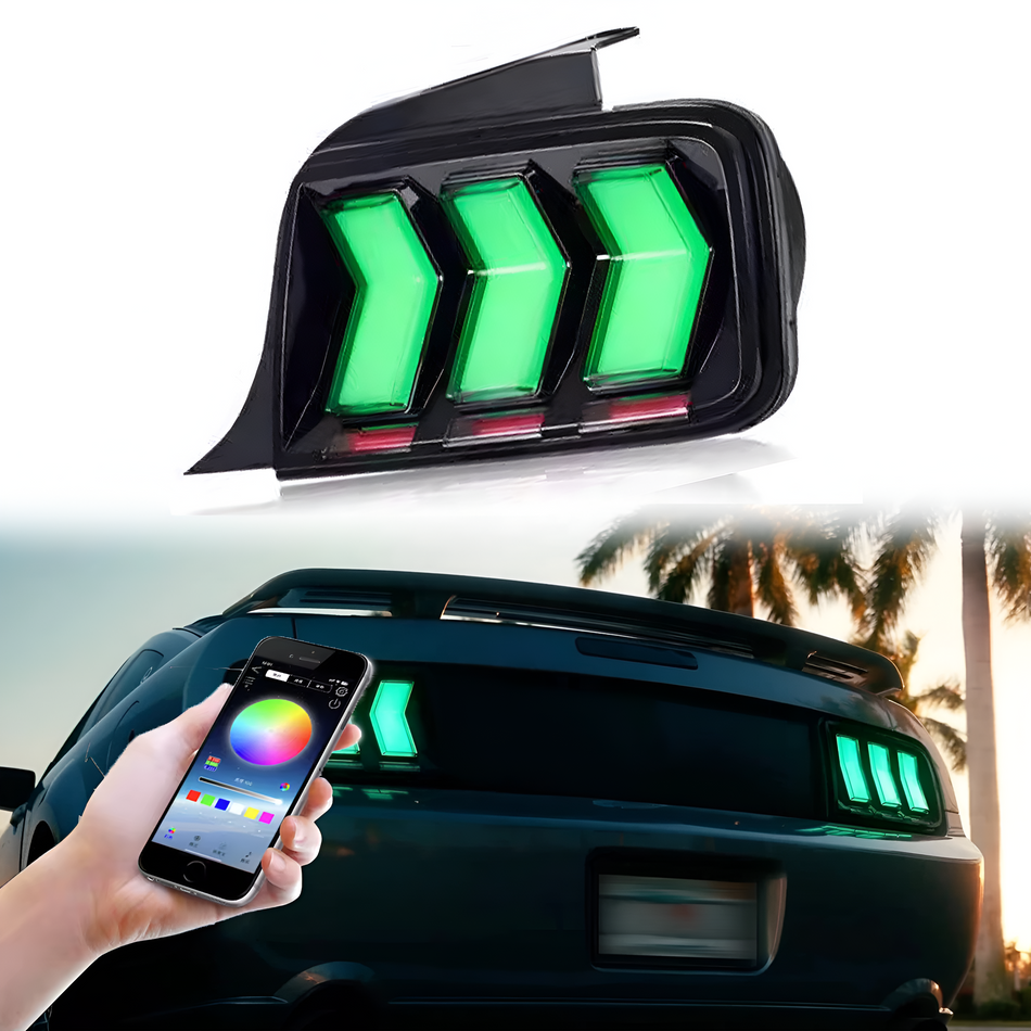 Ford Mustang 2005-2009 Tail Lights