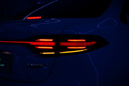 Toyota Levin led Tail lights on effect at night