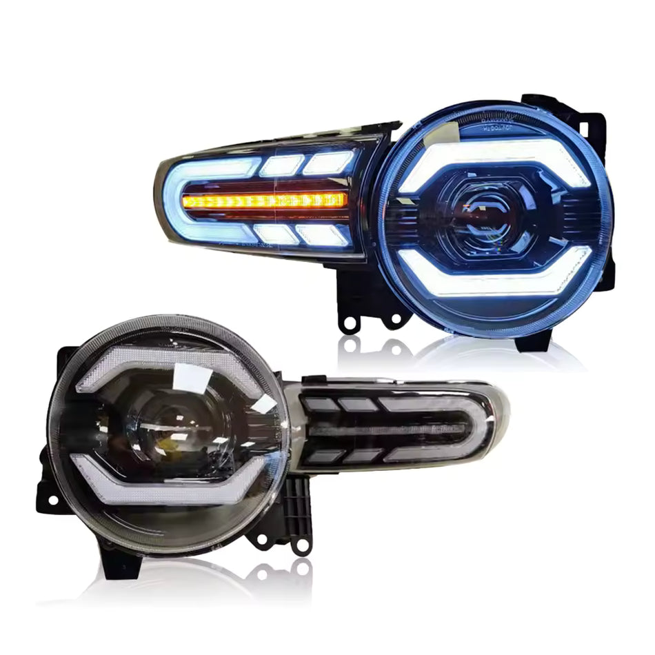 Faros delanteros del Toyota FJ Cruiser 07-16