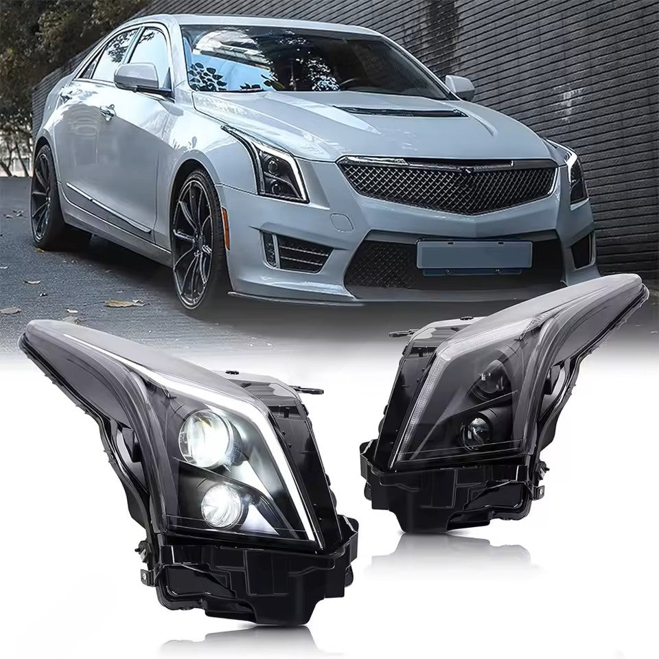 Cadillac ATS 2013-2019 Headlights - ClutchBlaze