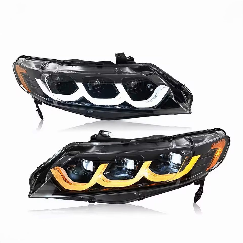 Honda Civic Sedan 06-11 Headlights