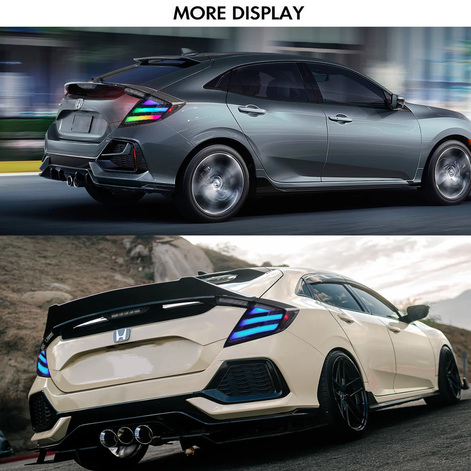 Luces traseras del Honda Civic Hatchback 16-21
