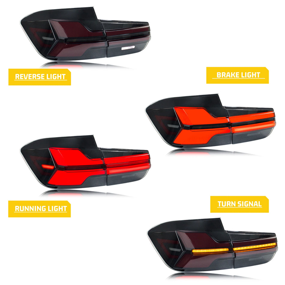 BMW 3 Series 12-18 Tail Lights
